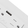 15A WiFi Smart Wall Socket Partition Control USB Interface Remote