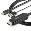 StarTech.com 6ft (2m) HDMI to Mini DisplayPort Cable 4K 30Hz