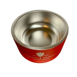 Custom Insulated Stainless-Steel Dog or Cat Bowl - Engraved with your logo or design for dog friendly businesses/promotional merch (Medium, Black)