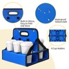 Drink Carrier with Handle, 6 Cup Portable Drink Carrier, Drink