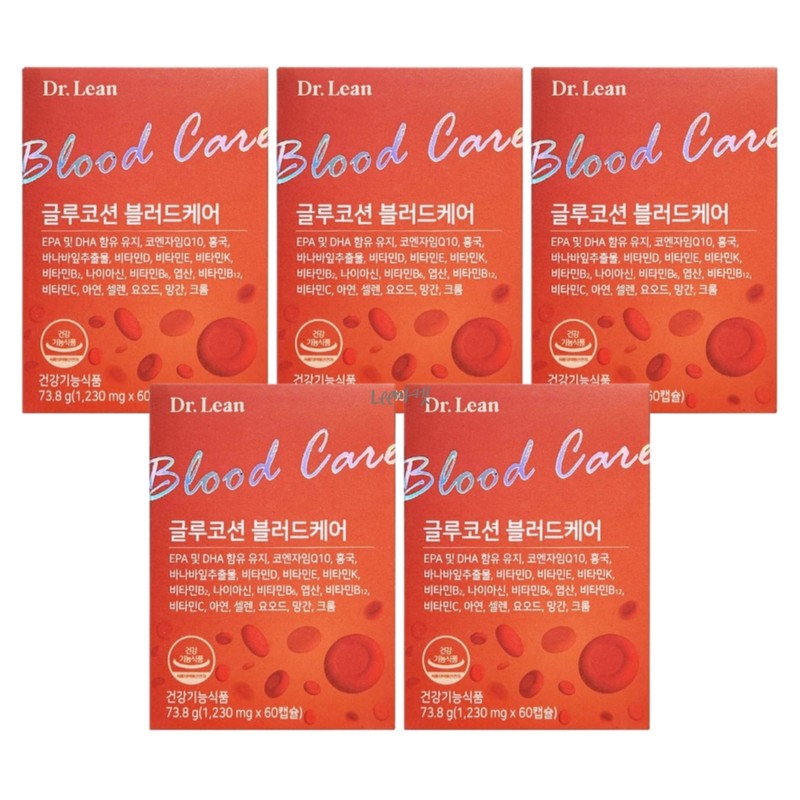 Dr.Lin Glucotion Blood Care 60 Capsules / 닥터린 글루코션 블러드케어