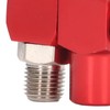 4Pcs 360 Degree Air Hose Connector 1/4in NPT Thread Industrial