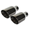 2.5" to 4" NETAMI Exhaust Tip Stainless Steel Double Wall
