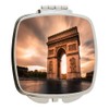 Island Gifting - Arc de Triomphe city center Paris Design - Square Compact Mirror - Travel Mirror