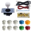 SJ@JX Arcade Game Controller Button Microswitch 8 Way Joystick Zero