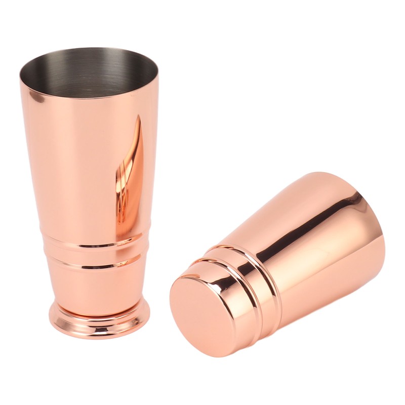 Cocktail Mixer 304 Stainless Steel Glossy with Bottom Dishwasher Safe