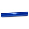 1FTx5FT PET Stealth Carbon Fiber Gloss Royal Blue Vinyl Wrap