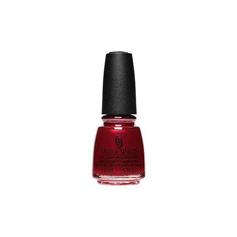 China Glaze Matte Nail Polish, Haute Blooded 1621