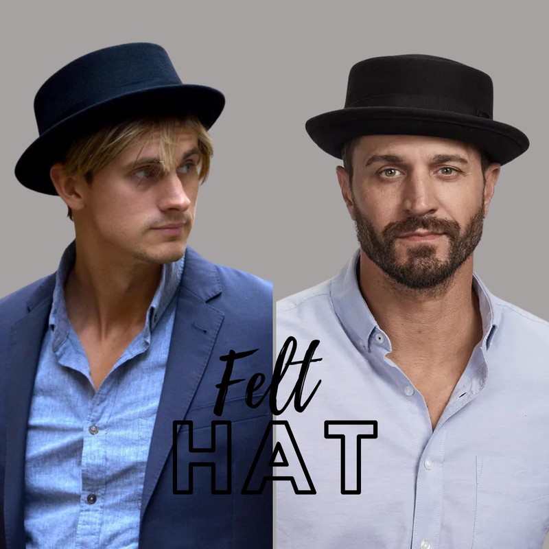 Trenzeo Porkpie Fashion Hat – Breathable Summer Mesh Pork Pie