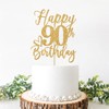 Decoración para tartas de 90 cumpleaños, decoraciones para tartas de