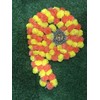 Artificial Flower Marigold Flower Garland 5 String Party Genda phool