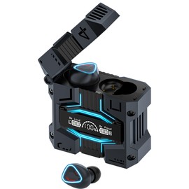 True Wireless Earbuds, 2024 Bluetooth Headphones 5.3 Earbuds, Waterproof Touch Control Ear Buds in-Ear Built-in Mic, with LED Power Display, IP7 Waterproof Earphones Sport Headset - Model 38