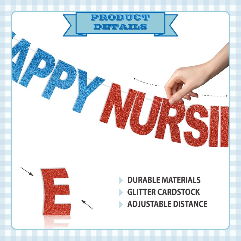 Happy Nursing Home Week Banner - NO DIY Nursing Appreciation