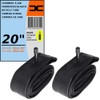 cyclingcolors Inner Tube 20 x 1.50 - 2.00 Inches (40/54-406)