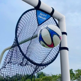 2 Pack Soccer Top Bins Target Net,Top Bins Football Target Goal Net,Football Goal Target Bag, Football Training Goal Target, Football Top Corner Target Net Goals for Kids (black, large)
