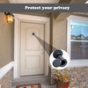 200° Wide Angle Optical Glass Lenses, Door Viewer with Privacy