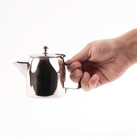 Olympia Cosmos Tea Pot Stainless Steel 12Oz Infuser Innovative - New Features