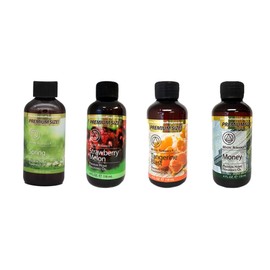Fragrance oil per 4 Bottles of 4oz