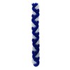 Havdalah Candle Braided Blue and White Round, 6-Pack - Jerusalem