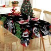 Pycat Christmas Jack Rectangle Tablecloth 60 x 84 Inch