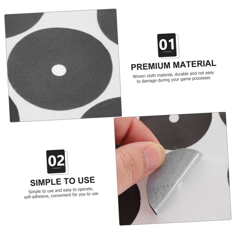 Kisangel Pool Table Necessity Billiard Spot Stickers 2 Pack of
