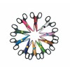 Folia 799/10 CONTOUR Scissors Pack of 10 Assorted