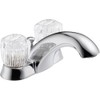 Delta Faucet 2522LF-MPU Classic Two Handle Centerset Bathroom , Chrome,