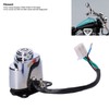 Motorcycle Ignition Switch Lock with 3 Colors Keys Fit for