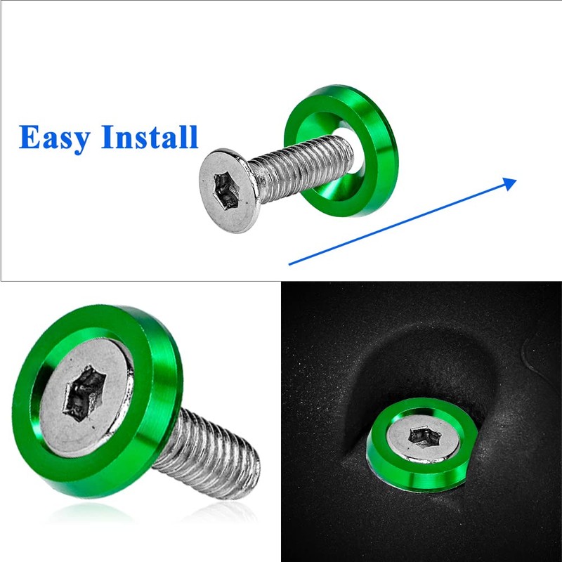 Rolling Gears JDM - Kit de sujeción de aluminio para