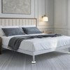 DIYCUT 8-Piece White Bed Riser, Stackable Furniture Riser