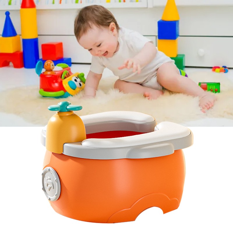 Children Folding Toilet Portable Lightweight Thickened Leakproof Toddler Training Toilet