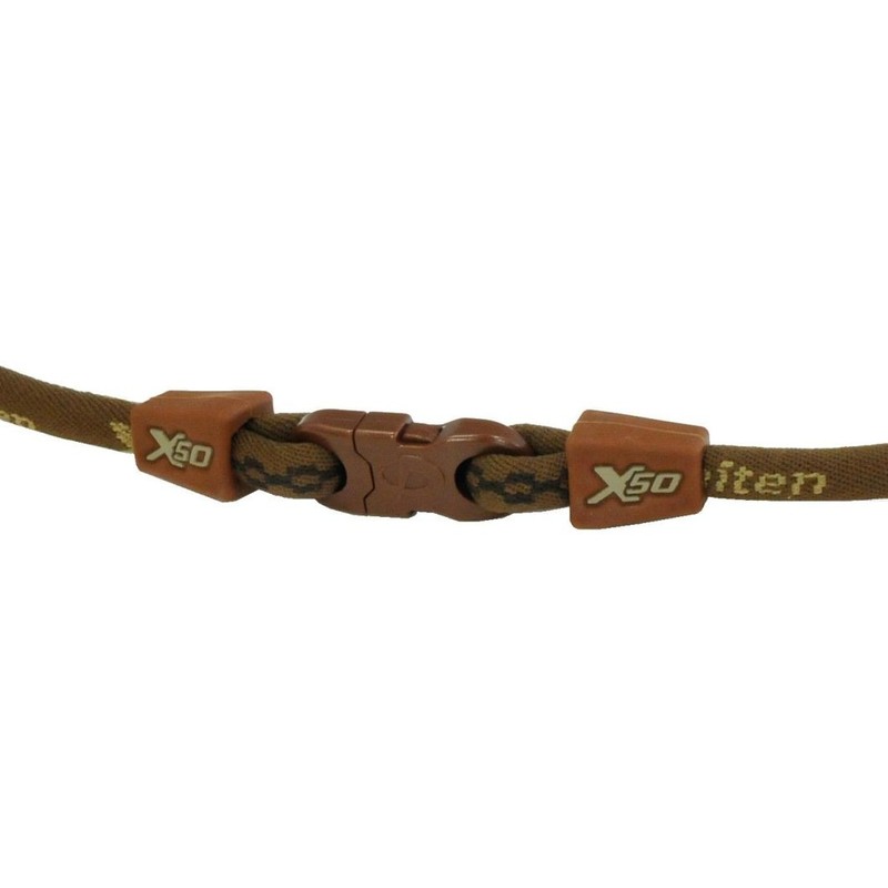 Phiten Necklace RAKUWA NeckX50, brown