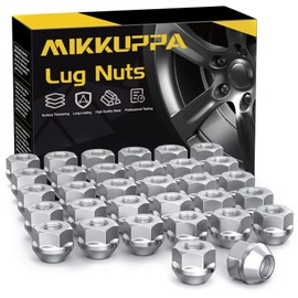 MIKKUPPA 9/16-18 Open End Lug Nuts, Replacement for 2002-2011 Dodge Ram 1500 2500 3500, 2005-2011 Dakota, 2004-2009 Durango 5&6&8 Aftermarket Wheel Lug Nut Set (Pack of 32)