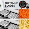 weltonhm Mandoline Food Slicer, Adjustable Mandoline Slicer for Kitchen, Stainless