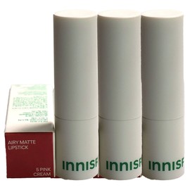 Innisfree Airy Matte Lipstick 5 Pink Cream x3 / 이니스프리 에어리 매트 립스틱 5 핑크크림 x3개