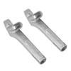 2PCS Heat Gun Nozzle 5x10mm Oval Head 8mm End Hot