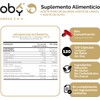 "OBY Omega 3-6-9 + Vitamina E | 120 Softgels |