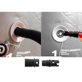 Inflation Deflation Hose Valve Adapter for Hot tubs 2022 Onwards Hydrojet and Airjet Dropstich Models Compatible with Bestway Lay Z Spa SaluSpa Coleman