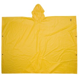 CLC Rain Wear R10410 .10MM PVC Poncho - Yellow Large