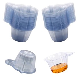 Esforzarse 300 Pack Urine Cups, 40 ml PVC Easy to Collect Urine Specimen Cups, Urine Specimen Cups, For Pregnancy Test, Ovulation Test, Easy to Collect Urine Specimen for Pregnancy Test and Ovulation Test