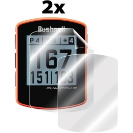 Ipg Compatible with Bushnell Phantom 2 Gps Rangefinder Screen Protector (2 Units