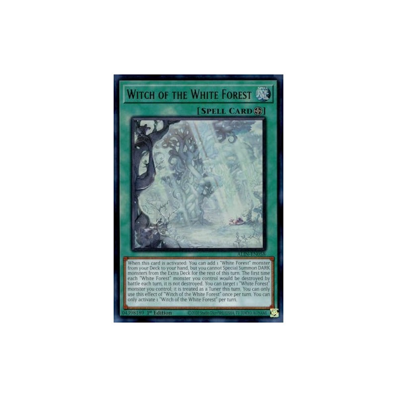 Witch of The White Forest - ALIN-EN058 - Ultra Rare