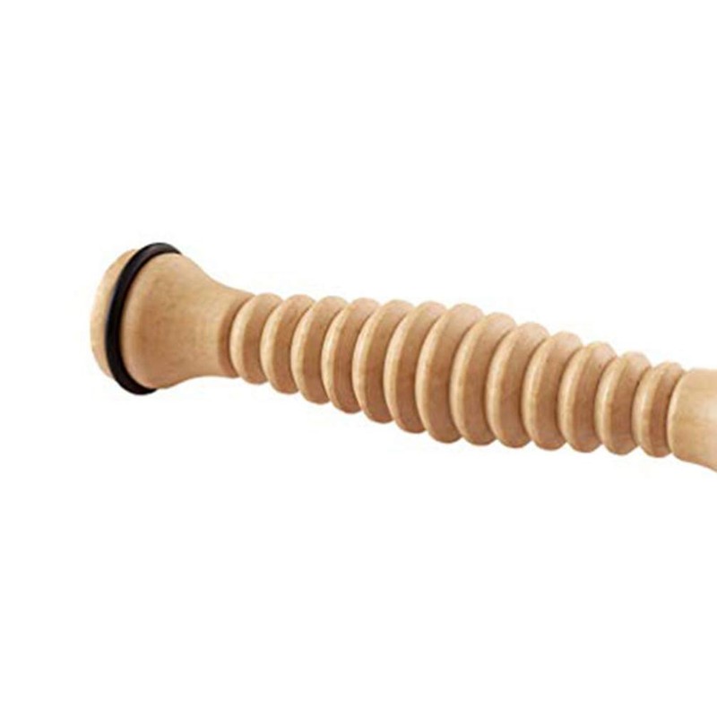 Exceart Plantar Roller Wooden Foot Roller Massager Plantar Relief Wood