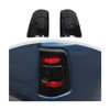 CheroCar Smoked Black Tail Light Lamp Cover Guard Trim Decoration