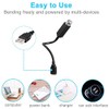 USB Star Atmosphere Decorations Multiple Lighting Modes Green Light for