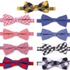 Freewindo Dog Bow Ties, 9pcs Adjustable Cat Bow Ties, Dog