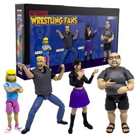 Ultimate Wrestling Crowd Fan Figures Four-Pack [Series 1]
