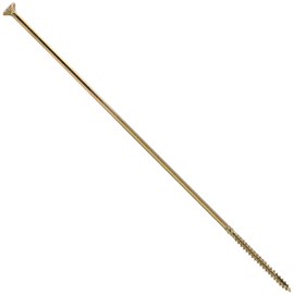 Jake Sales #15x12 Bronze Coated Multipurpose Wood Screw Torx/Star Drive Flat Head (1 Pound - 10 Approx. Screw Count) Exterior Coated - ACQ Compatible Wood Screws