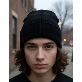 Gorro Bini Liso Bonete Para Frio Unisex                                                                                                               
