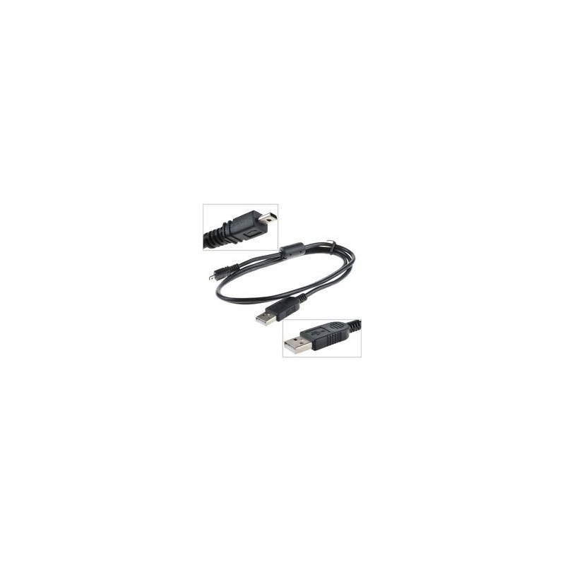 Replacement Compatible USB Cable for Panasonic Lumix DMC-TZ30 by Mastercables®